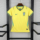 Camisa Pronta Entrega Brasil Home 2026/27 - Nike Torcedor Feminina - Amarela/Verde